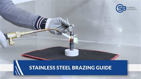 brazing stainless steel sheet metal|brazing flux for stainless steel.